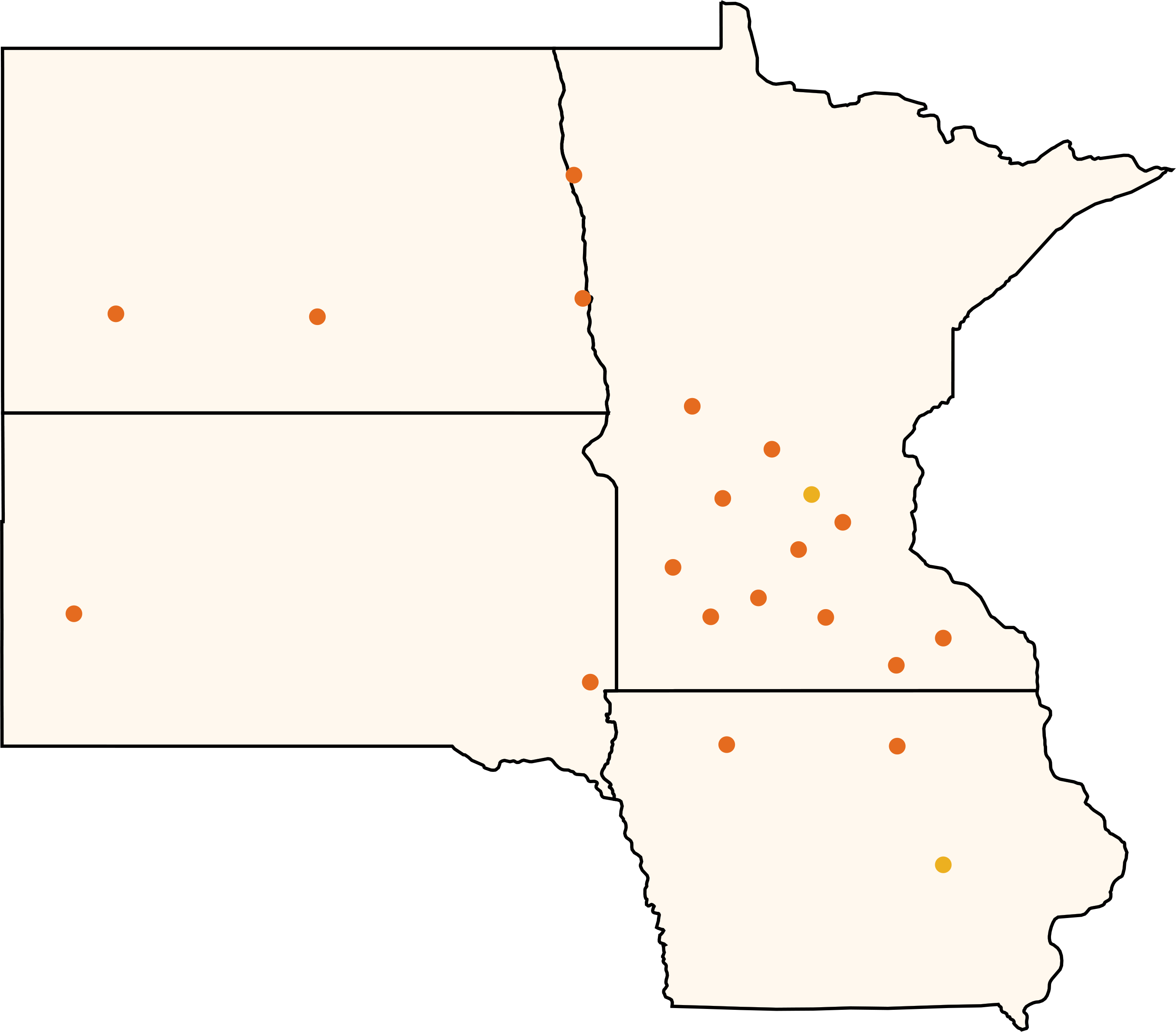 service locations map